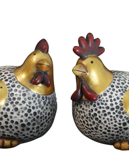 3240 HAHN&HENNE MODERN EASTER S/2